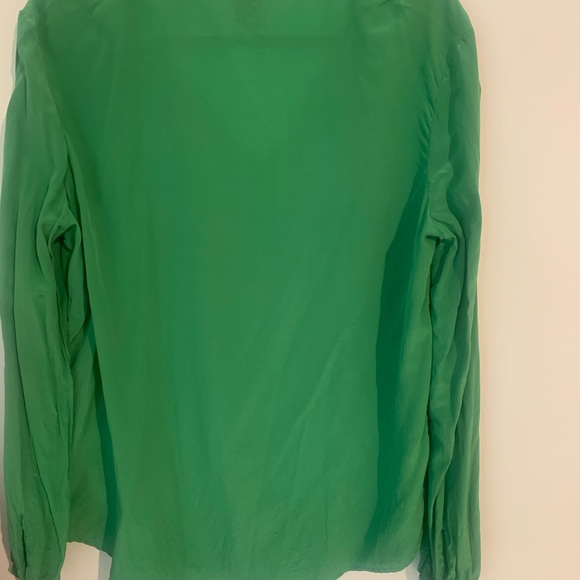 Boho style silk blouse - Picture 2 of 4